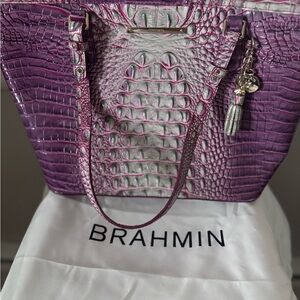 Brahmin Handbag- Purple